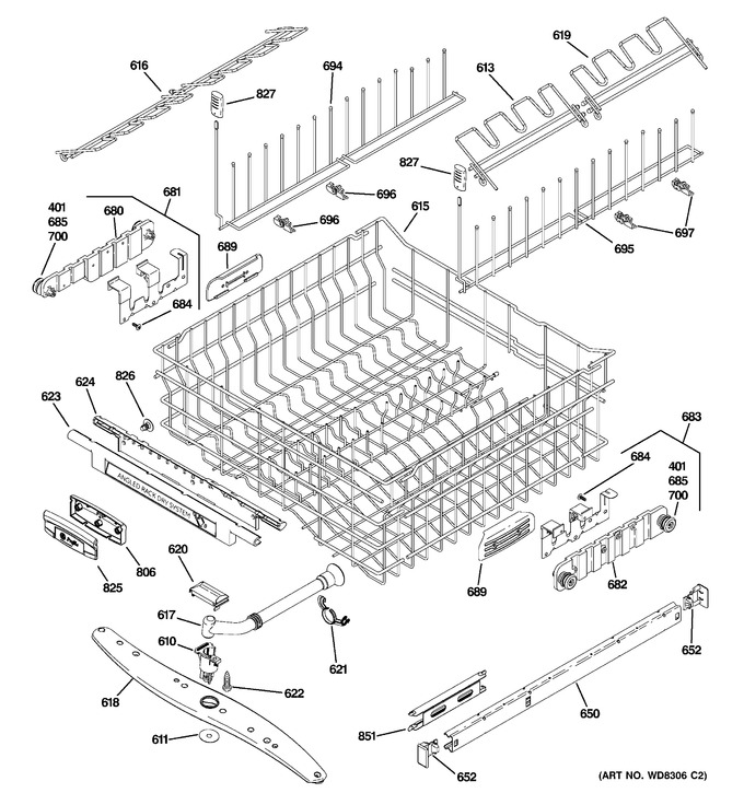 Diagram for PDWF580P00SS