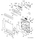 Diagram for 1 - Escutcheon & Door Assembly