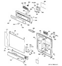 Diagram for 1 - Escutcheon & Door Assembly