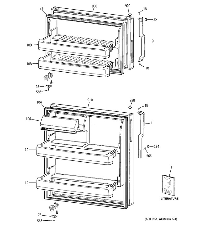 Diagram for GTT16BBSDRWW