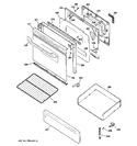 Diagram for 4 - Door & Drawer Parts