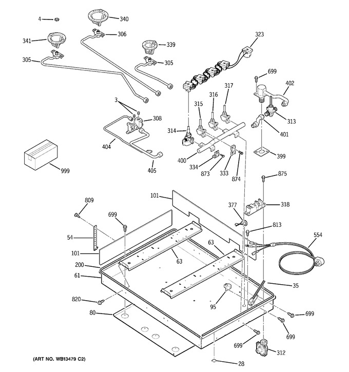 Diagram for JGP945SEK1SS