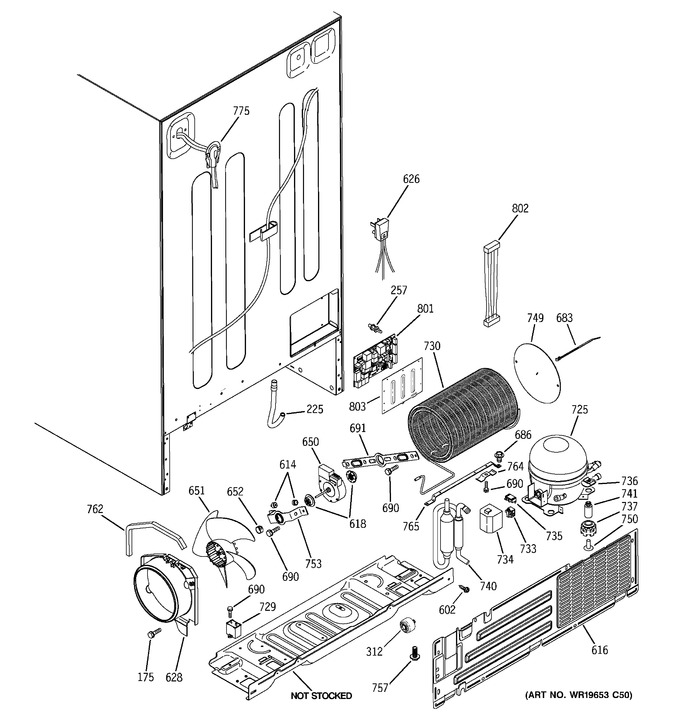 Diagram for GCE23LBWIFWW