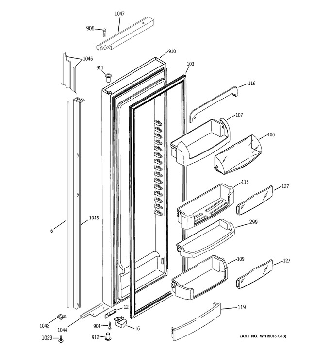 Diagram for GIE21LGWIFBB