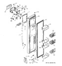 Diagram for 1 - Freezer Door