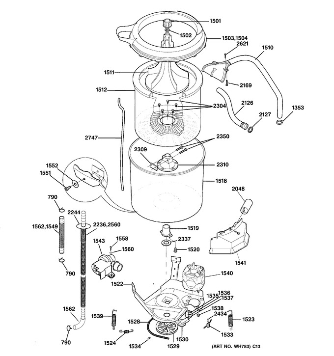 Diagram for WSM2780WEWWW