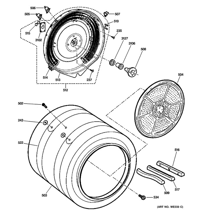 Diagram for DPVH890EJ0MV