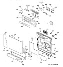 Diagram for 1 - Escutcheon & Door Assembly