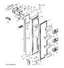 Diagram for 1 - Freezer Door