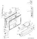 Diagram for 1 - Freezer Door