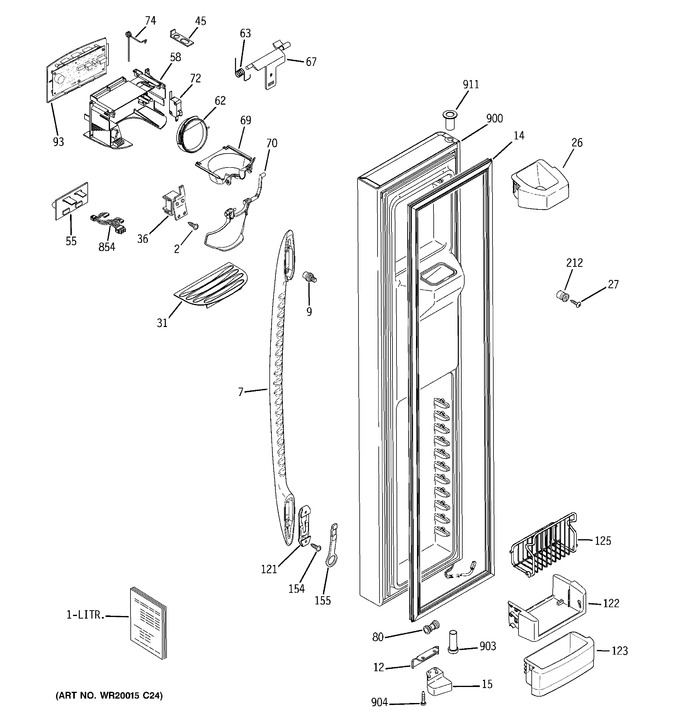 Diagram for PHE25YGXAFBB