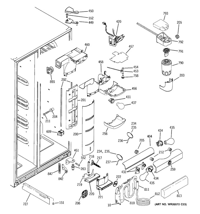 Diagram for PSE25VGXACWW