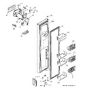 Diagram for 1 - Freezer Door