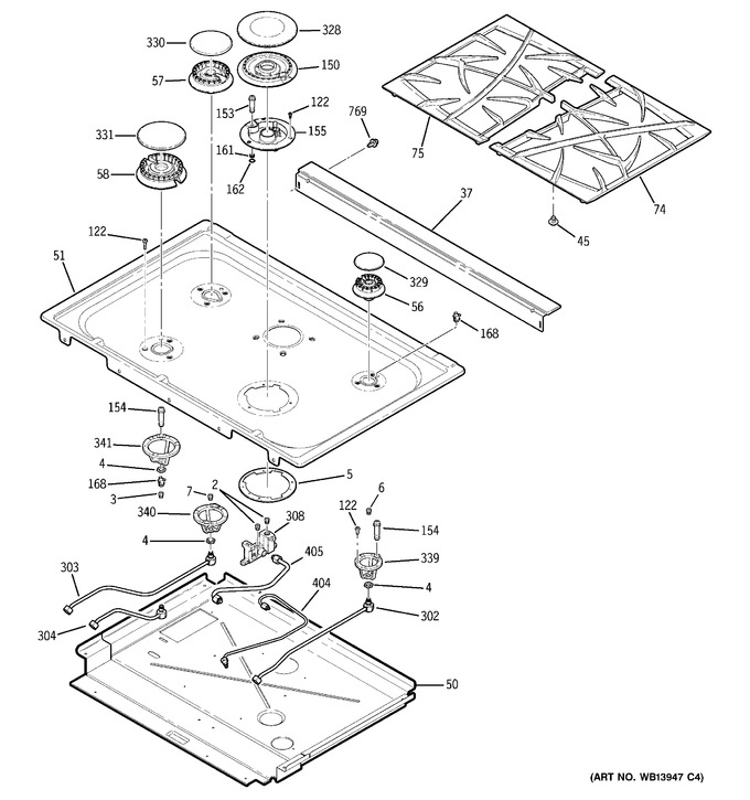 Diagram for P2S975CEM2CC