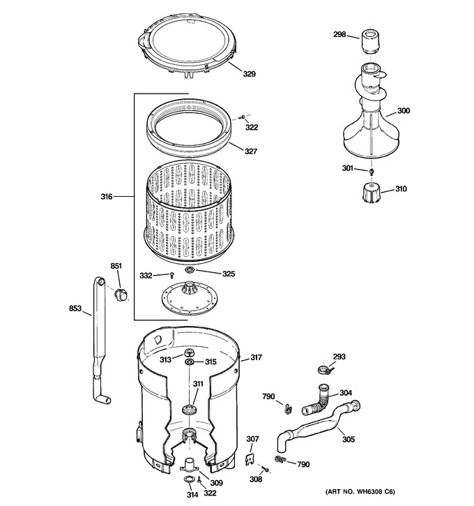 Diagram for WPRE8320H2WT