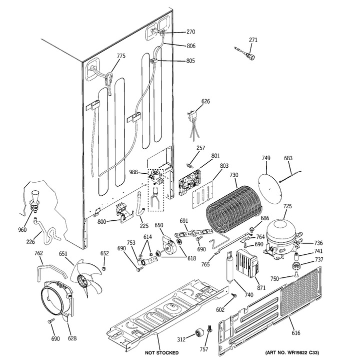 Diagram for PHE25TGXAFBB