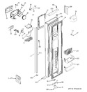 Diagram for 1 - Freezer Door