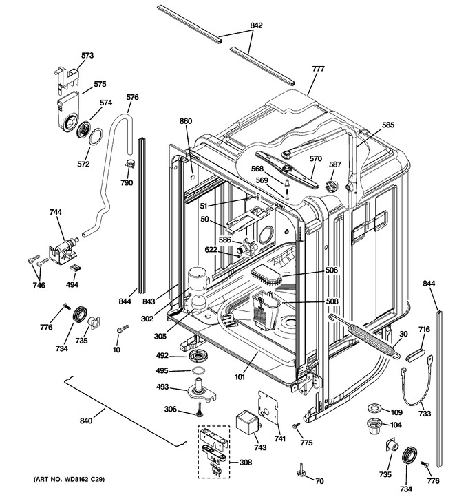 Diagram for ZBD6900P00II