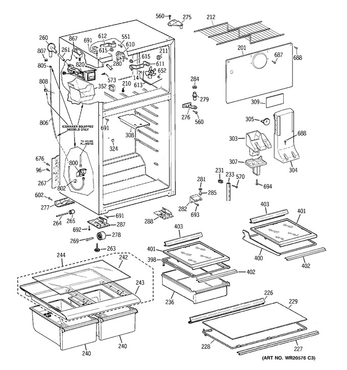 Diagram for GTS18ECTDRBB