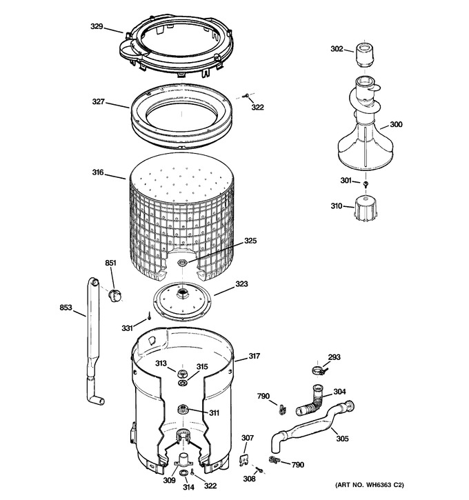 Diagram for VBSR3100G1WW