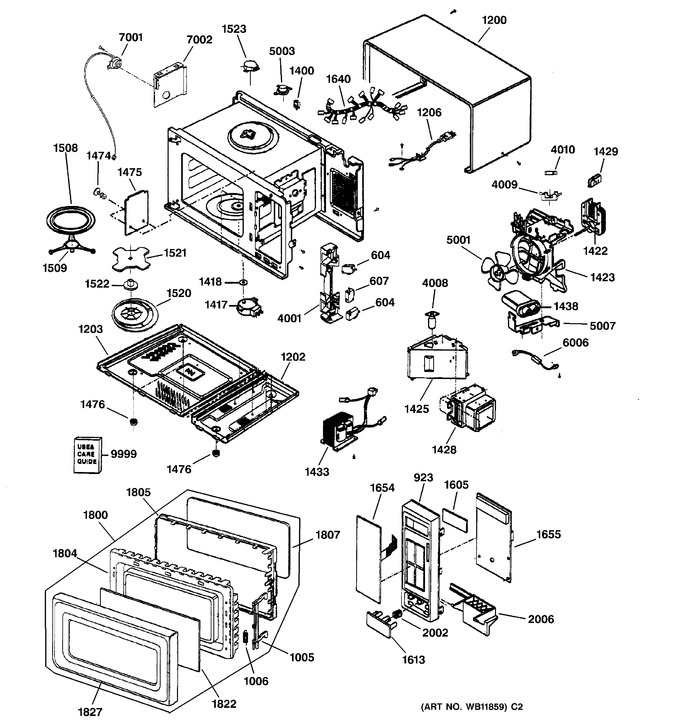 Diagram for JE1860BH001