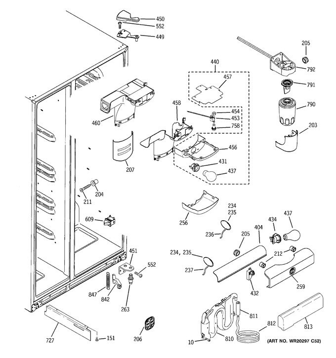 Diagram for GSHF5KGXDCBB