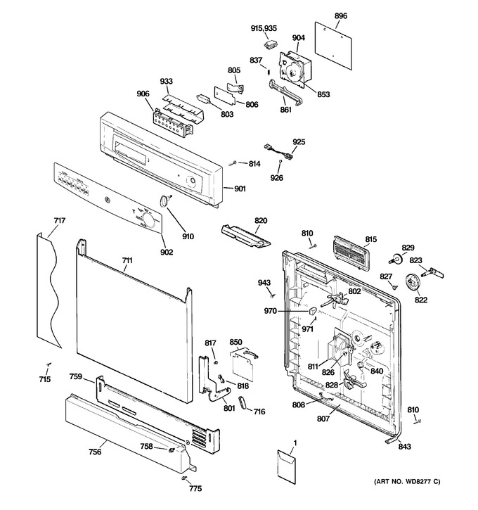 Diagram for GHDA356N10SS