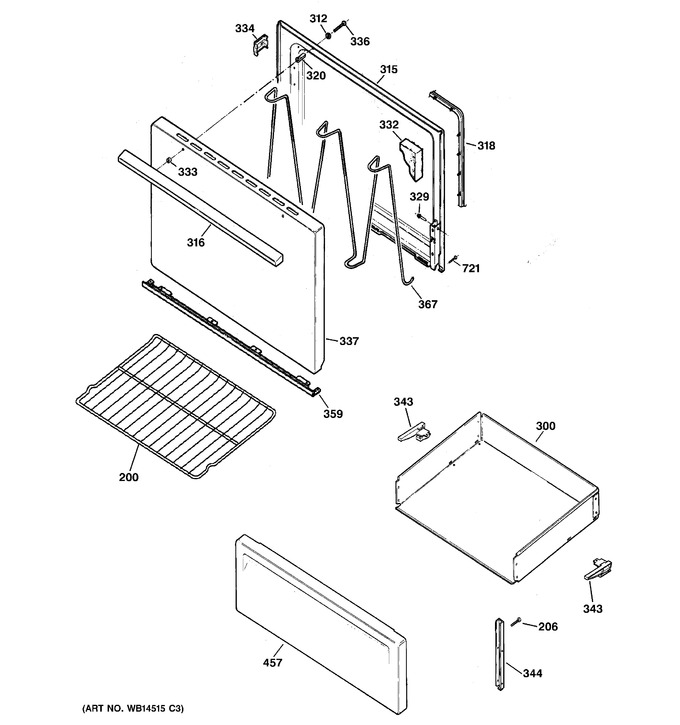 Diagram for ABS200P1WW