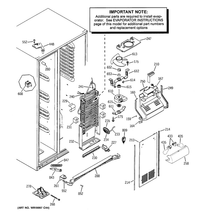 Diagram for PSK25VGXACCC