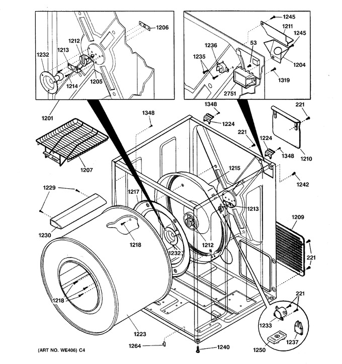 Diagram for DPXH46EA0WW