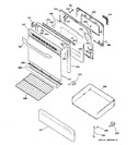 Diagram for 4 - Door & Drawer Parts