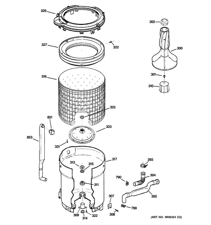 Diagram for GVSR1080H8WW