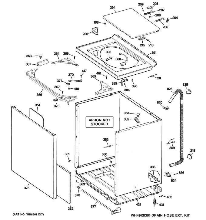 Diagram for WCRE6270H2CC