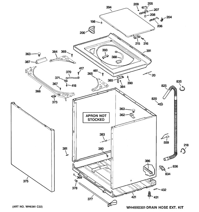 Diagram for WPRE6150H2WT