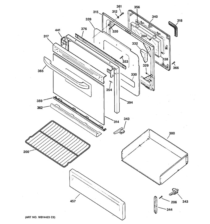 Diagram for JGBP28WEK9WW