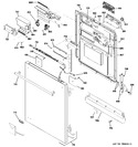 Diagram for 1 - Escutcheon & Door Assembly