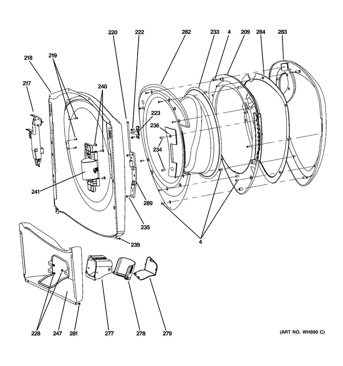 Diagram for WPDH8800J2MG