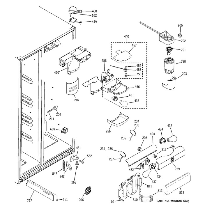 Diagram for GSHL5KGXECLS