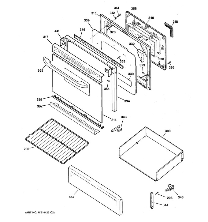 Diagram for JGBP28WEK8WW