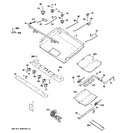 Diagram for 1 - Gas & Burner Parts