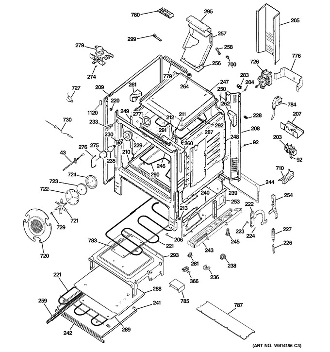 Diagram for P2B918SEM3SS