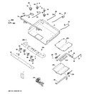 Diagram for 1 - Gas & Burner Parts