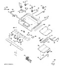 Diagram for 1 - Gas & Burner Parts