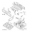 Diagram for 2 - Control Panel & Cooktop