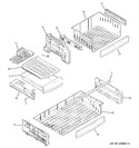 Diagram for 3 - Freezer Shelves