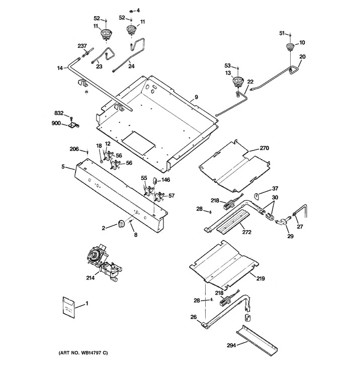 Diagram for RGB745DEP2WH