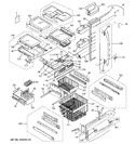 Diagram for 1 - Doors & Shelves