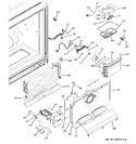 Diagram for 2 - Freezer Section