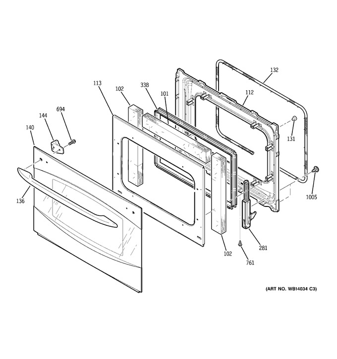 Diagram for PCT916SM3SS