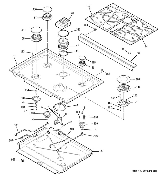 Diagram for PGS975BEM4BB